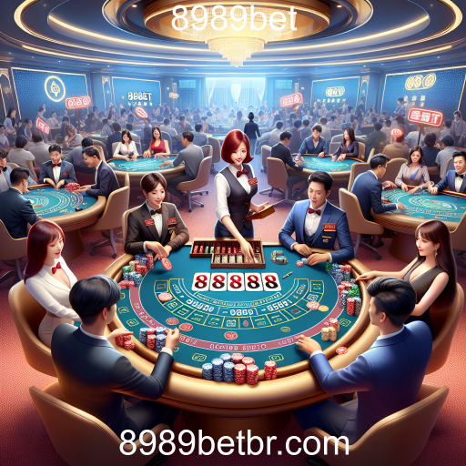 Descubra a Experiência Ao Vivo no 8989bet